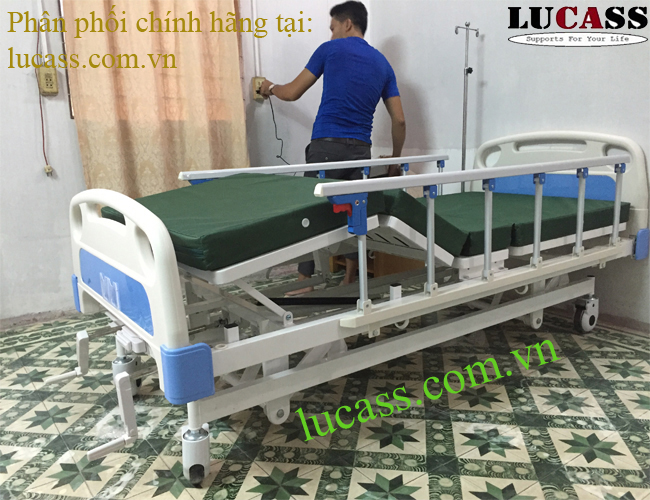 Giường bệnh nhân đa năng 3 tay quay lucass Gb-3