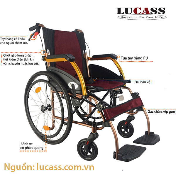 Xe Lăn Lucass X-65 2