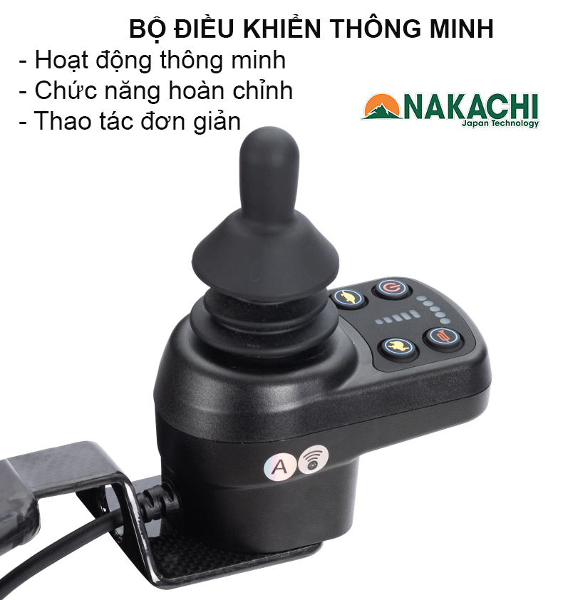 Cần điều khiển thông minh trên xe lăn didenjde NC-009